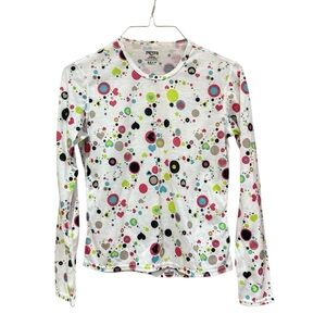 Kids Colorful Long Sleeve Tee with Dots